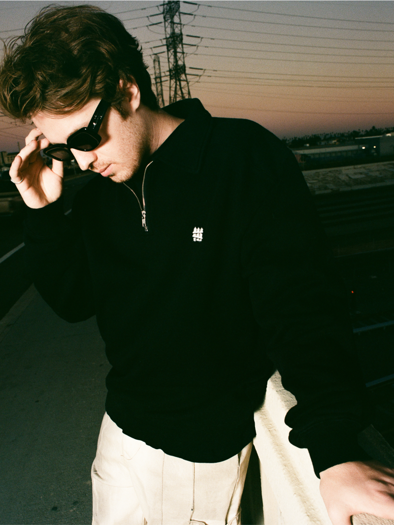 Logo Quarter Zip